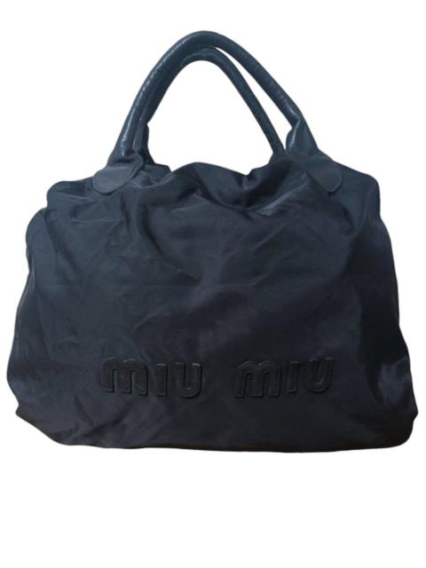 Miu Miu Miu Miu leather shoulder bag big logo