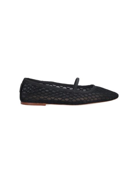 A.P.C. "SWAN" MESH BALLET FLATS