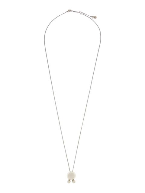 Lemaire Rattle Bolo Tie silver