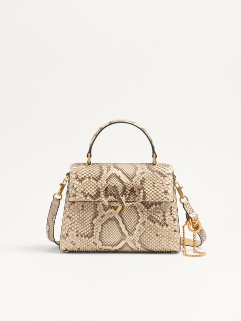 Valentino VALENTINO GARAVANI VSLING SMALL PYTHON HANDBAG