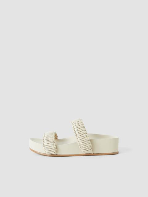 JOSEPH Isha Braided Leather Sandals