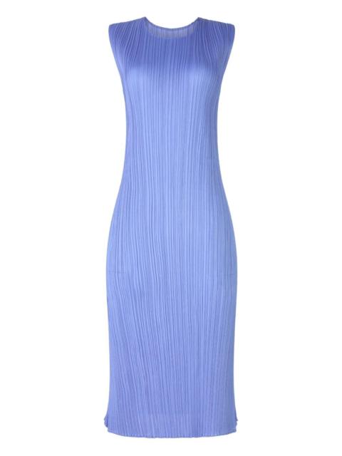 Pleats Please Issey Miyake plissé-effect midi dress