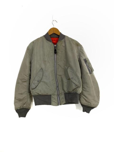 Other Designers Vintage Alpha Industries MA-1 Bomber Jacket Reversible