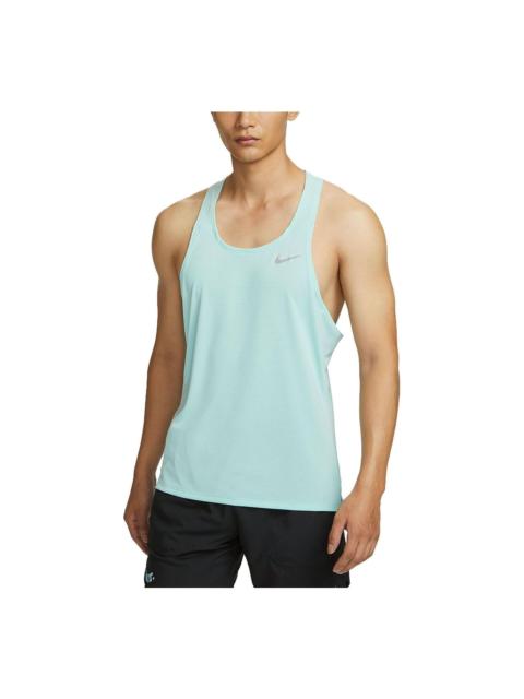 Nike Nike Dri-Fit Running Tank Top 'Ice Emerald Green' DQ4733-346