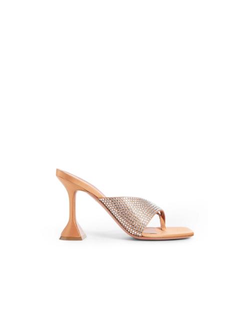 Amina Muaddi Shiona Slipper Crystals 95 Mules Women