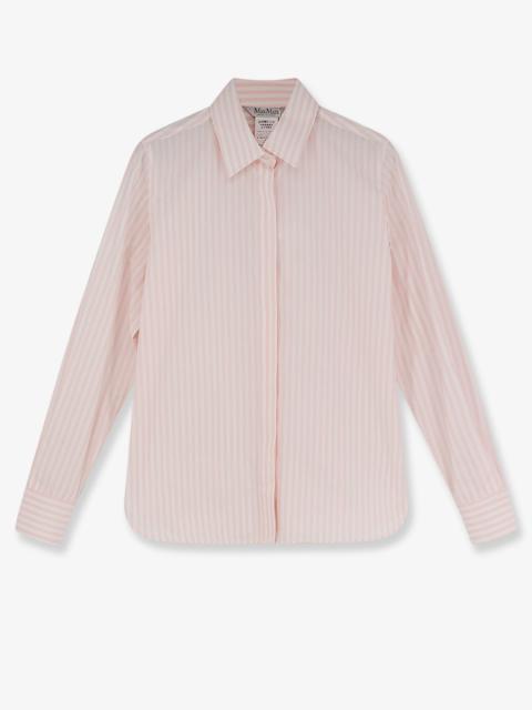 Max Mara Max Mara Women Mxmaccenni Striped Cotton Shirt