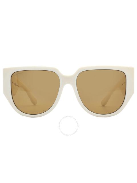 FERRAGAMO Salvatore Ferragamo Amber Browline Ladies Sunglasses SF1088SE 103 57