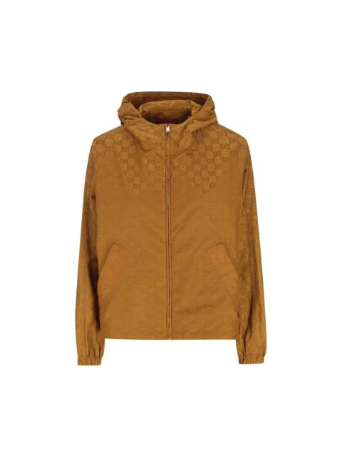 GUCCI Gucci Hoodie Zippered Jacket Gg