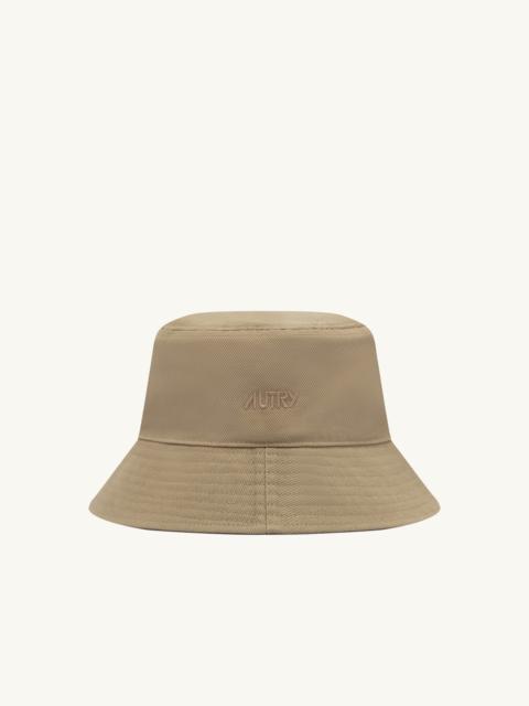 AUTRY COTTON BUCKET HAT WITH EMBROIDERY LOGO UNISEX