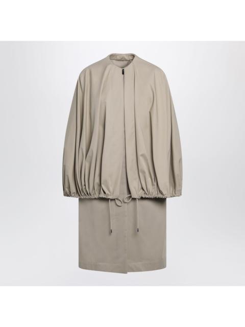 TOTEME Toteme Beige Cotton Cape Coat Women