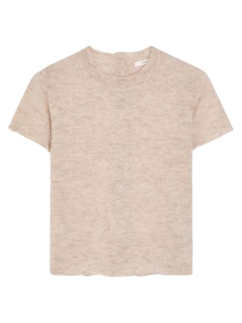 HAIKURE Haikure Cropped Alpaca-blend T-shirt