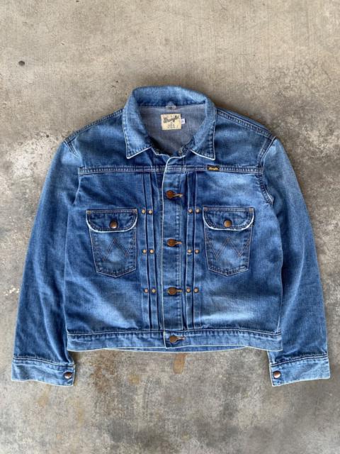 Other Designers VINTAGE WRANGLER DENIM JACKET Brad Pitt Style