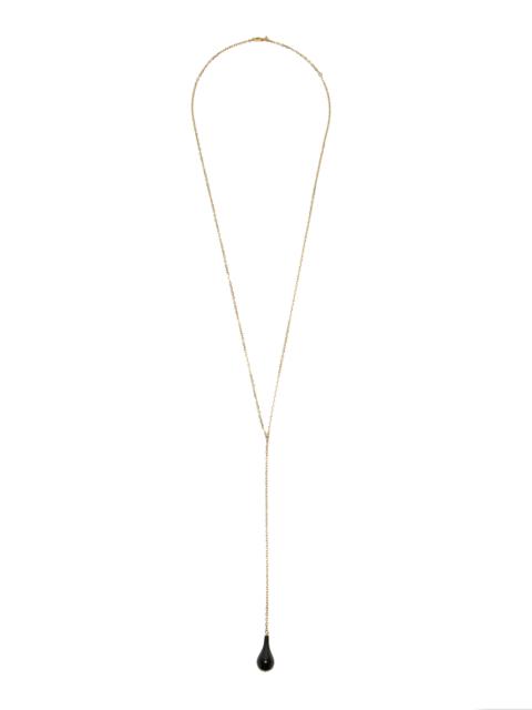 TOTEME Onyx Necklace gold