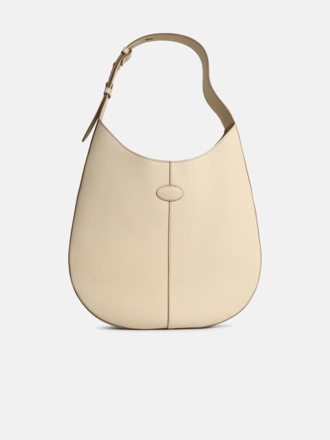 Tod's 'HOBO' WHITE LEATHER BAG
