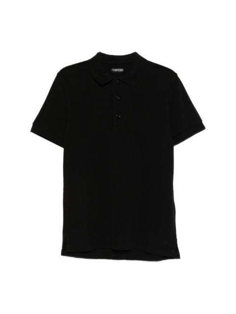 TOM FORD Cotton blend polo shirt