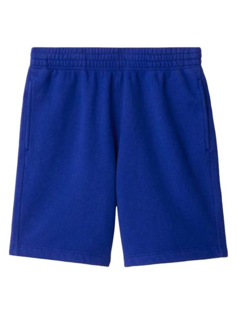 Burberry Burberry EKD Embroidered Cotton Blend Shorts