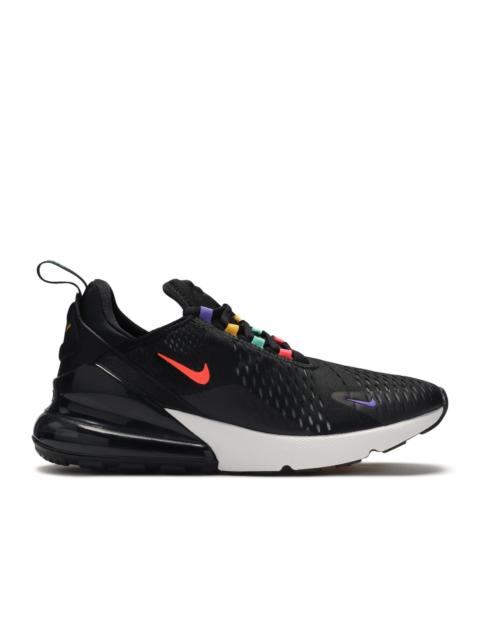 Nike WMNS AIR MAX 270 'BLACK FLASH CRIMSON'