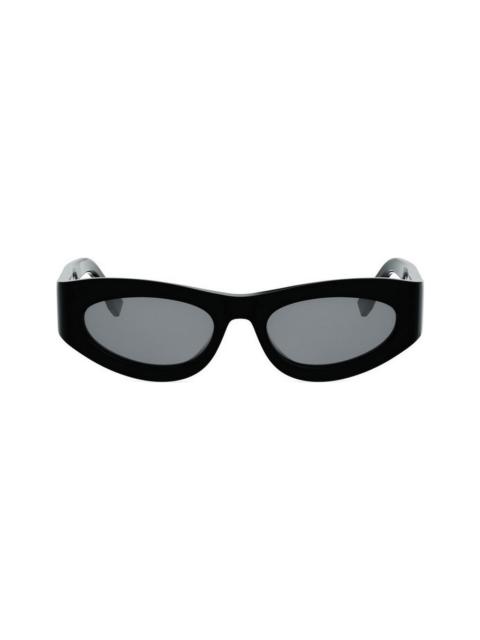 FENDI Fendi Fe40177u Ff Diamonds 01a Nero Sunglasses