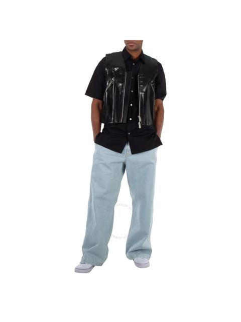 Other Designers Alyx Men's Black Shell Leather Vest
