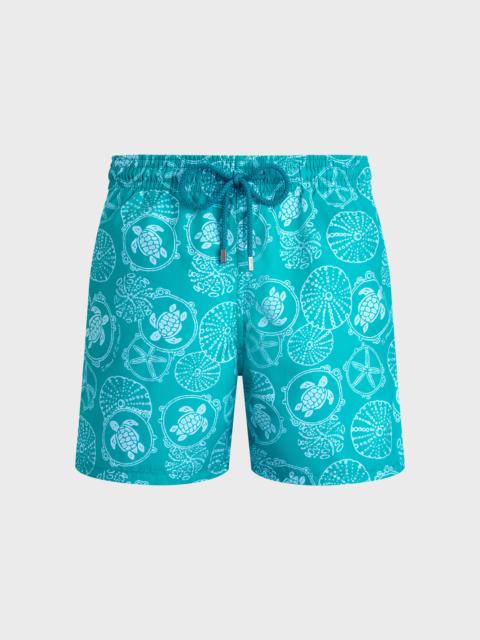 Vilebrequin Men Swim Trunks Oursins Bicolores