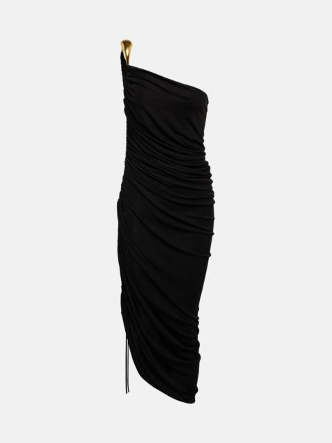Bottega Veneta One-shoulder midi dress