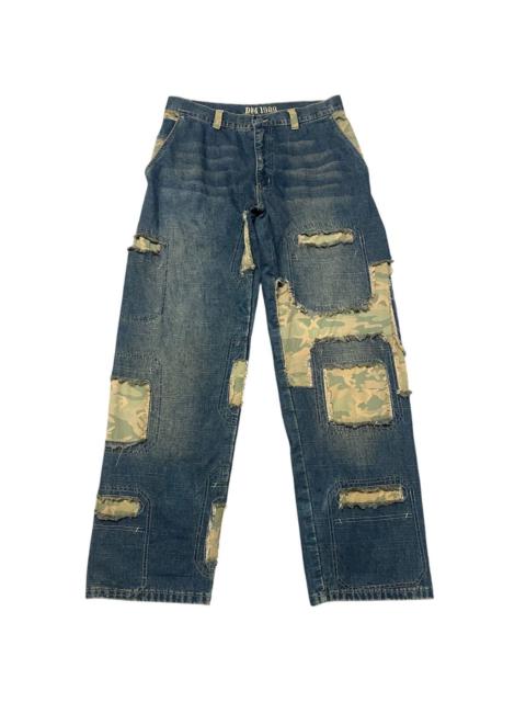 Other Designers Vintage Dr. Denim Baggy Patchwork Jeans