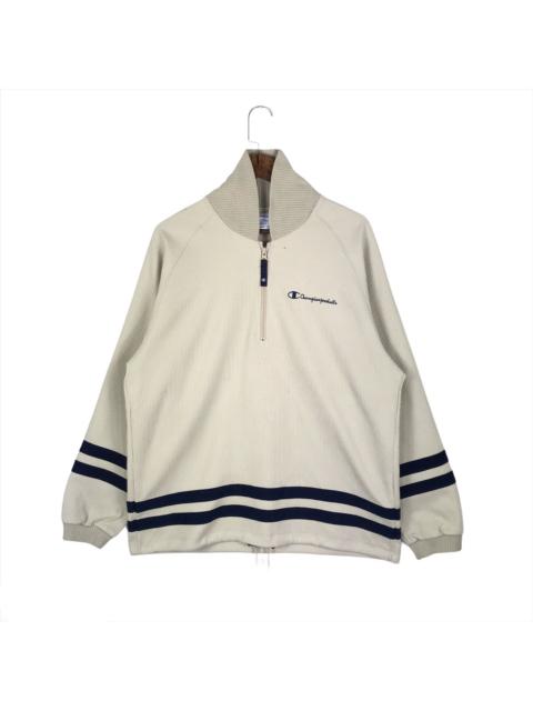 Other Designers Vintage - Vintage Champion Sweatshirt Half Zip