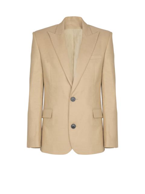 Balmain Canvas 2-button jacket