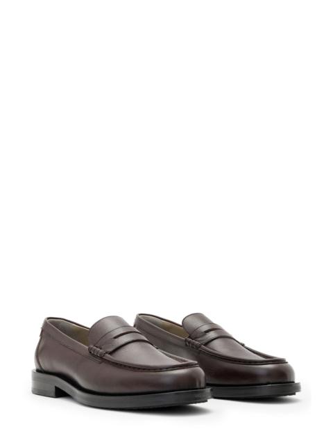 ALLSAINTS AllSaints Bloom Penny Loafer in Oxblood Red at Nordstrom