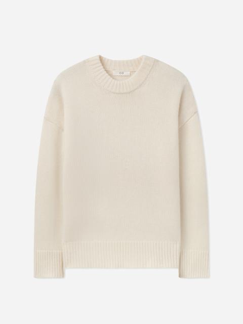 CO Boyfriend Crew Sweater in Wool Cashmere