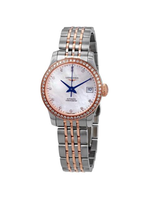 Longines Longines Record Automatic Diamond Ladies Watch L2.320.5.89.7