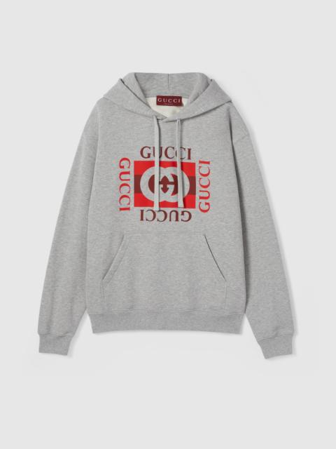 GUCCI Printed cotton jersey sweatshirt