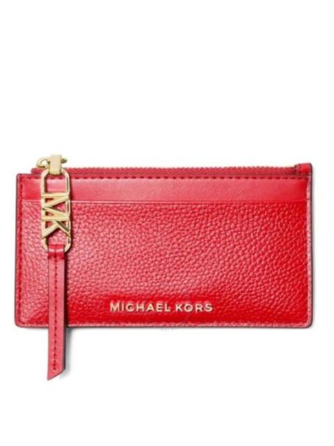 MICHAEL KORS Michael Kors Empire Small Calf Leather Card Case