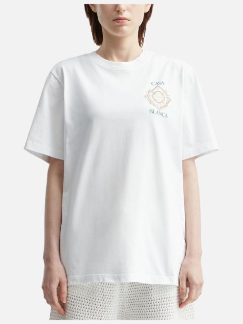 CASABLANCA CHAMPIONSHIP DIAMOND T-SHIRT
