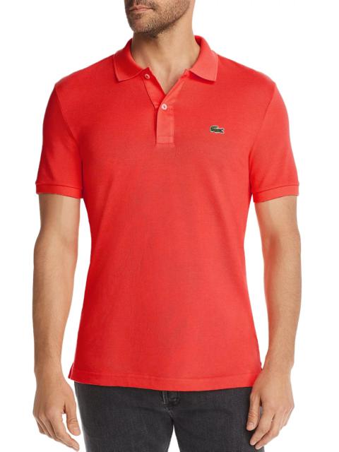 LACOSTE Petit Piqué Slim Fit Polo Shirt