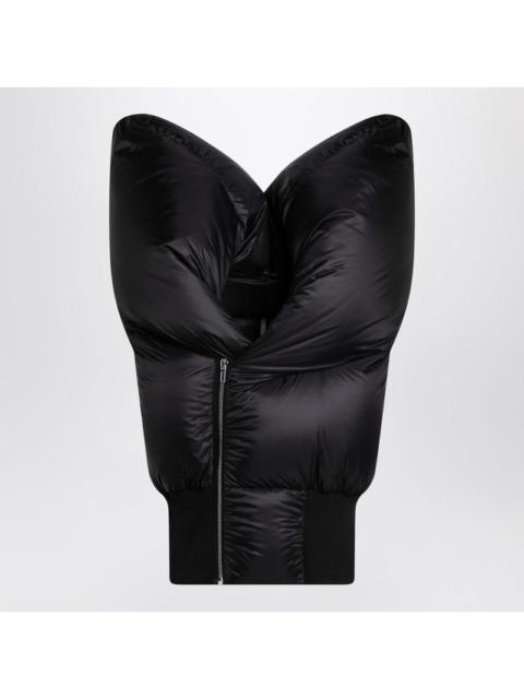 Rick Owens Anubis Black Padded Waistcoat Men
