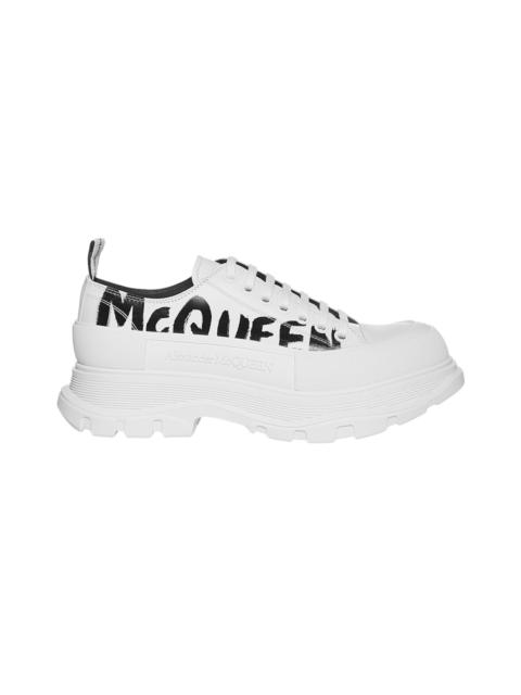 Alexander McQueen Alexander McQueen Tread Slick Lace Up Leather Sneaker