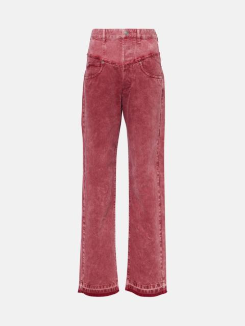 Isabel Marant Noemie straight-leg jeans
