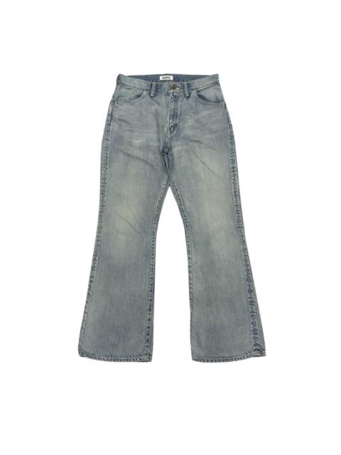 Hysteric Glamour HYSTERIC GLAMOUR STYLE HERFEE MADE IN JAPAN BLUE WASH FLARED