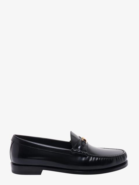 CELINE Celine Men Triomphe 15 Leather Loafers