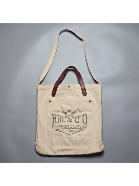 Other Designers RRL Ralph Lauren - RRL - Canvas Shopper Tote Bag
