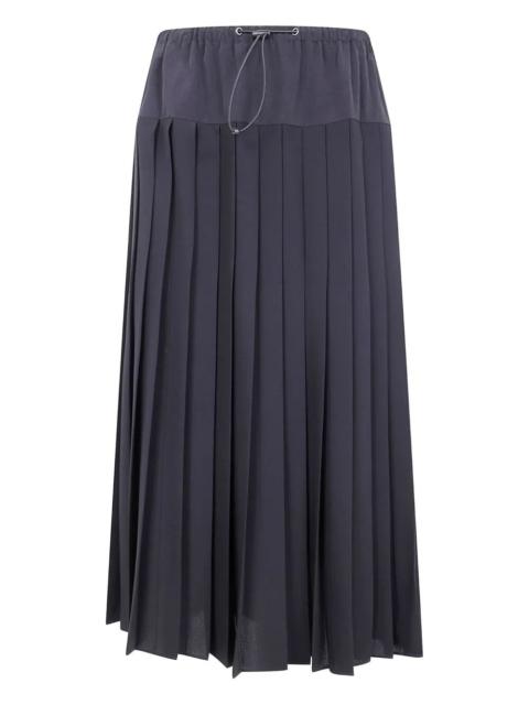 Aspesi "Mod.2277" Pleated Tecno Skirt