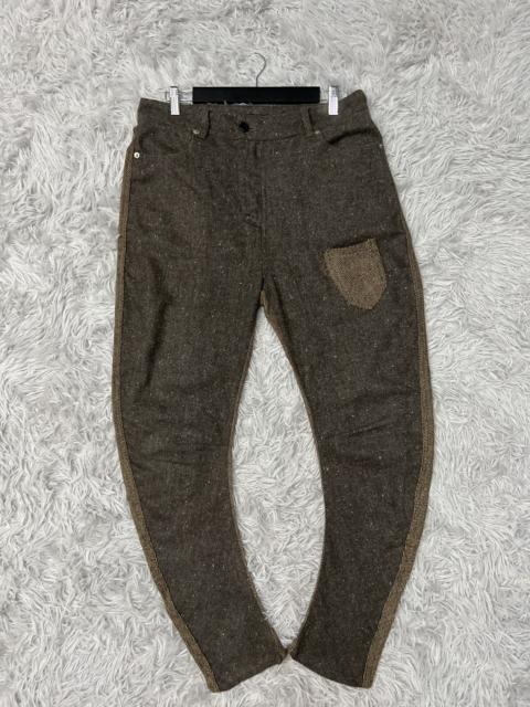 Other Designers Japanese Brand - ARCHIVE🔥CONTR@CTE WOOL CASUAL PANTS SIZE 32