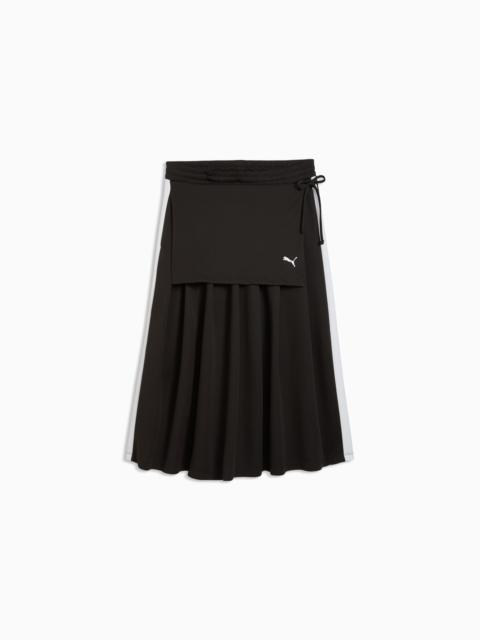 PUMA T7 Women's Midi Pleated Skirt