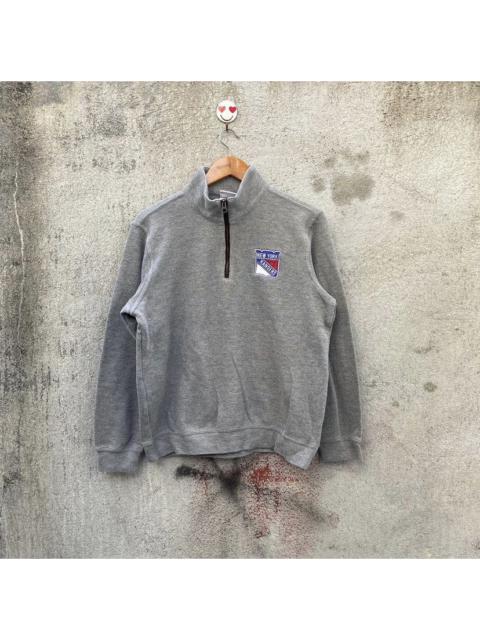 Other Designers Vintage new york ranger NHL sweatshirt half zipper