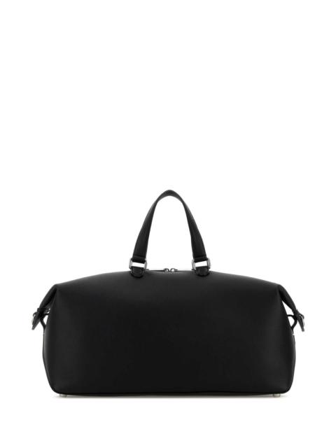 FENDI Fendi Men Black Leather Fendi Lui 45 Travel Bag