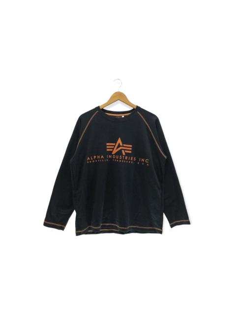 Other Designers Vintage Alpha Industries Sweatshirt Army USN USA