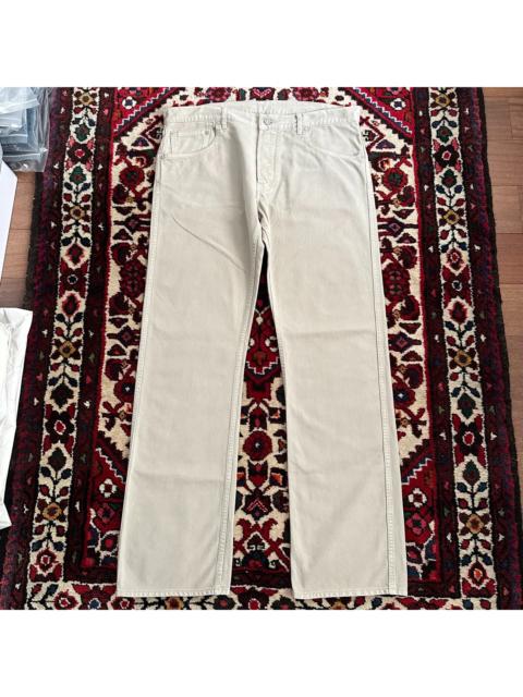 visvim VISVIM 24SS FLUXUS 01 DMGD DRY PIQUE BEIGE pants