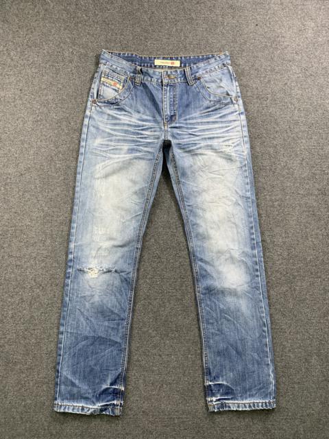 Diesel Vintage Diesel Industry Faded Blue Jeans