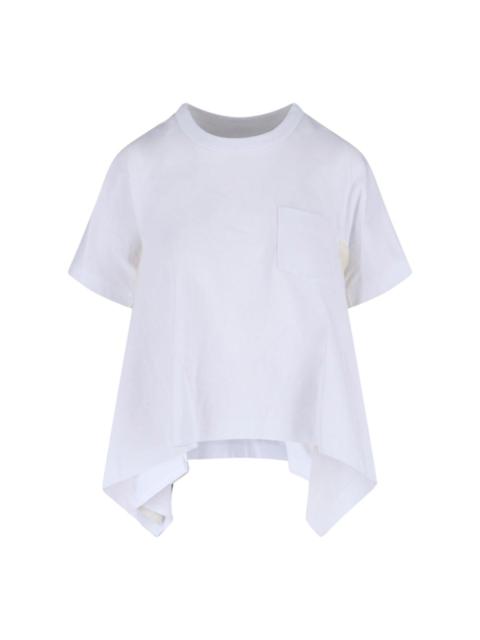 sacai ASYMMETRIC T-SHIRT